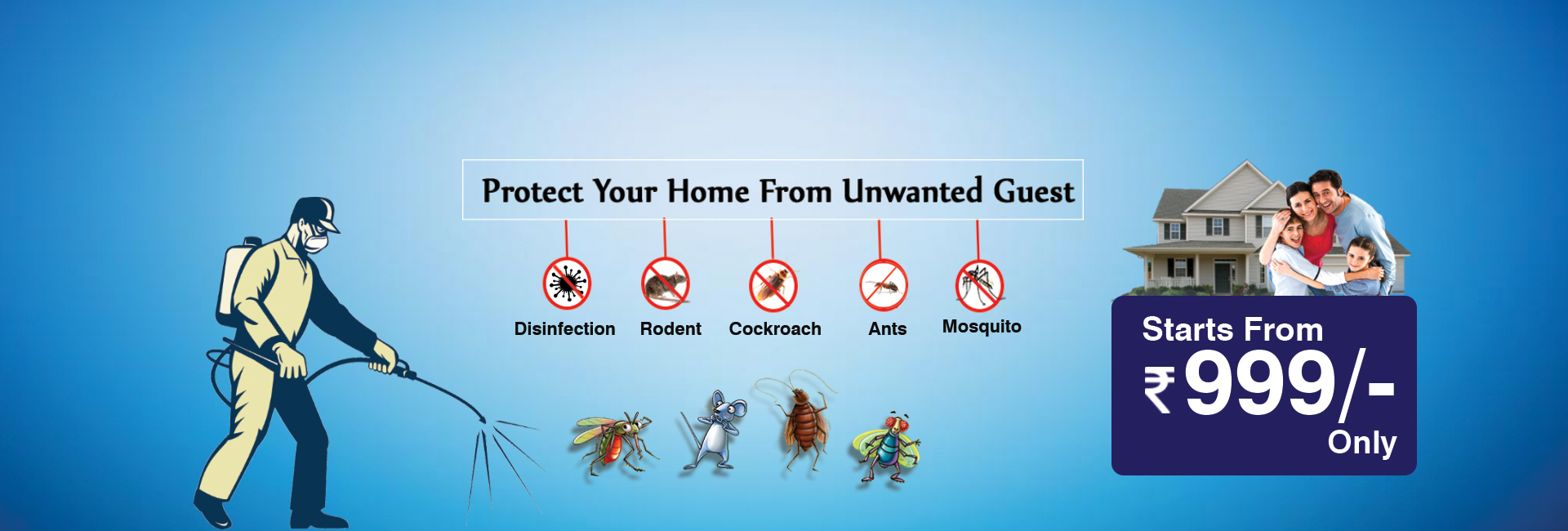 Pest Control Services For Mosquito in Ahmedabad